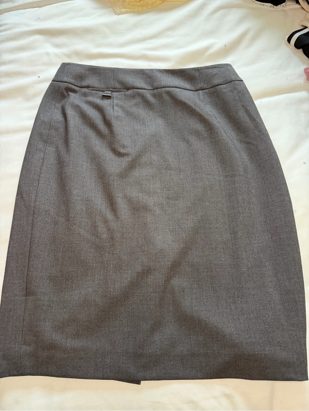 CALVIN KLEIN Classic Gray Women's Pencil Skirt